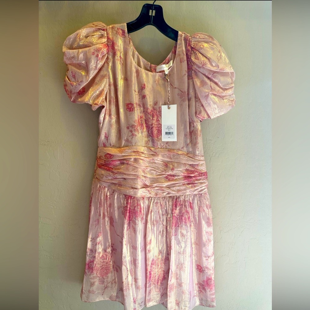 Loveshack Fancy Mercy Dress PALE ROSE PINK size 2t New wo tag